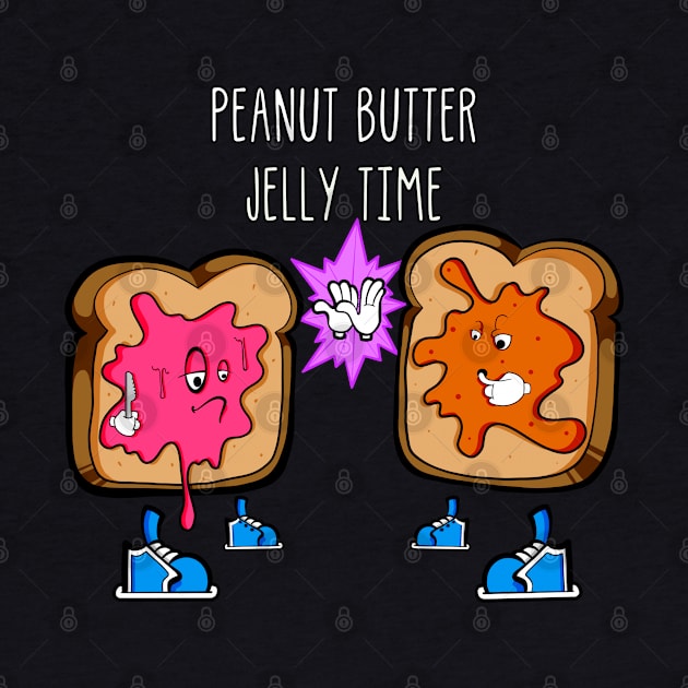 Peanut Butter & Jelly Besties by Art by Nabes
